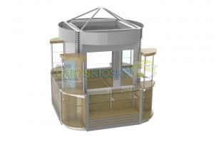 Well designed and manufactured kiosks and carts